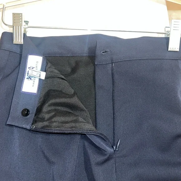Pencil Elegant Navy Blue Women's Skirt Work Professional sz 4 perfect condition - Picture 5 of 9